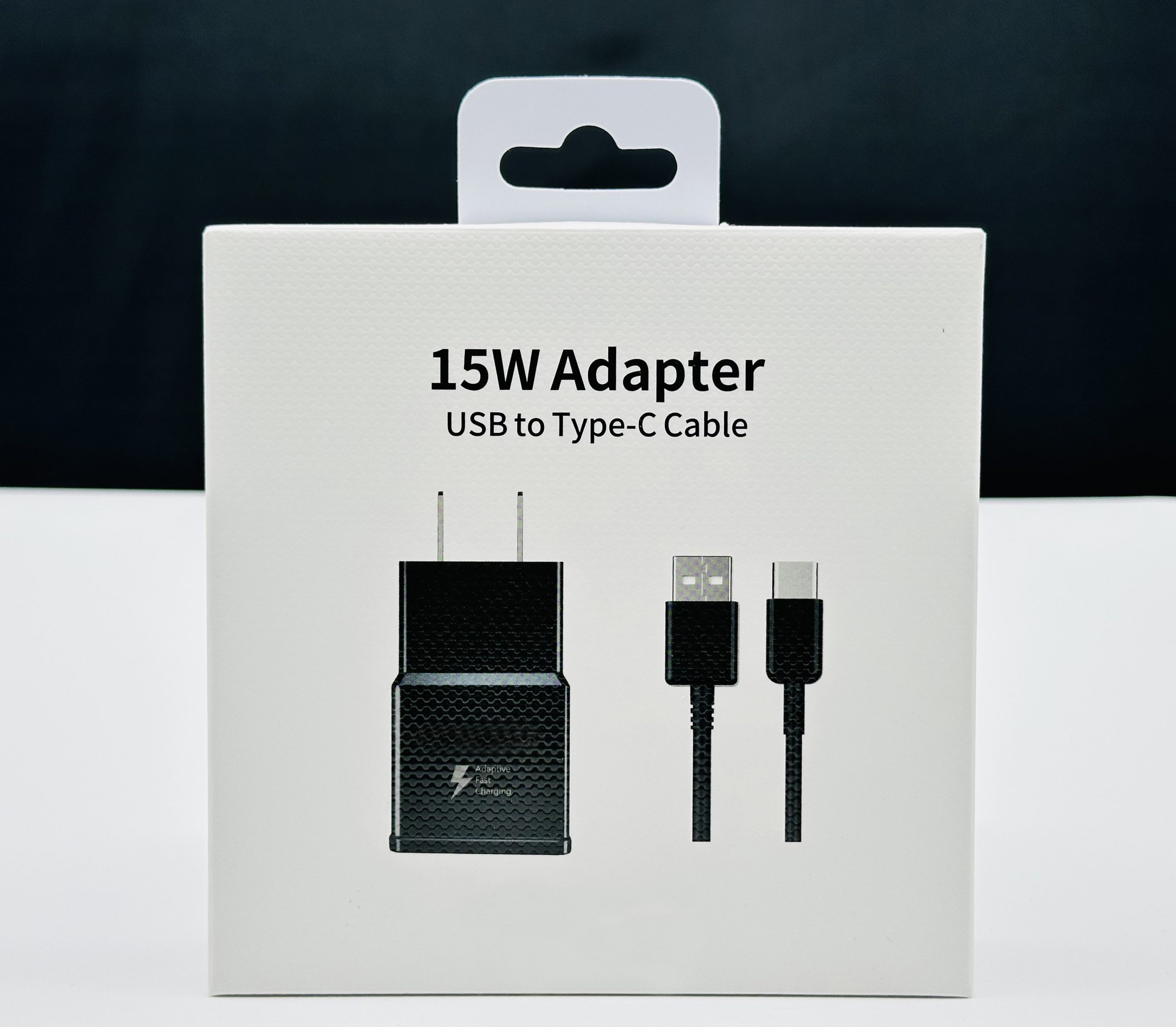 15W Adapter combo -black -samsung