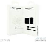 45w Combo Regular Quality Adapter with Box